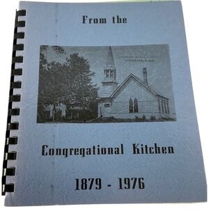 Sherburn MN Congregational Kitchen Vintage Cookbook 1879-1976 Community Recipes